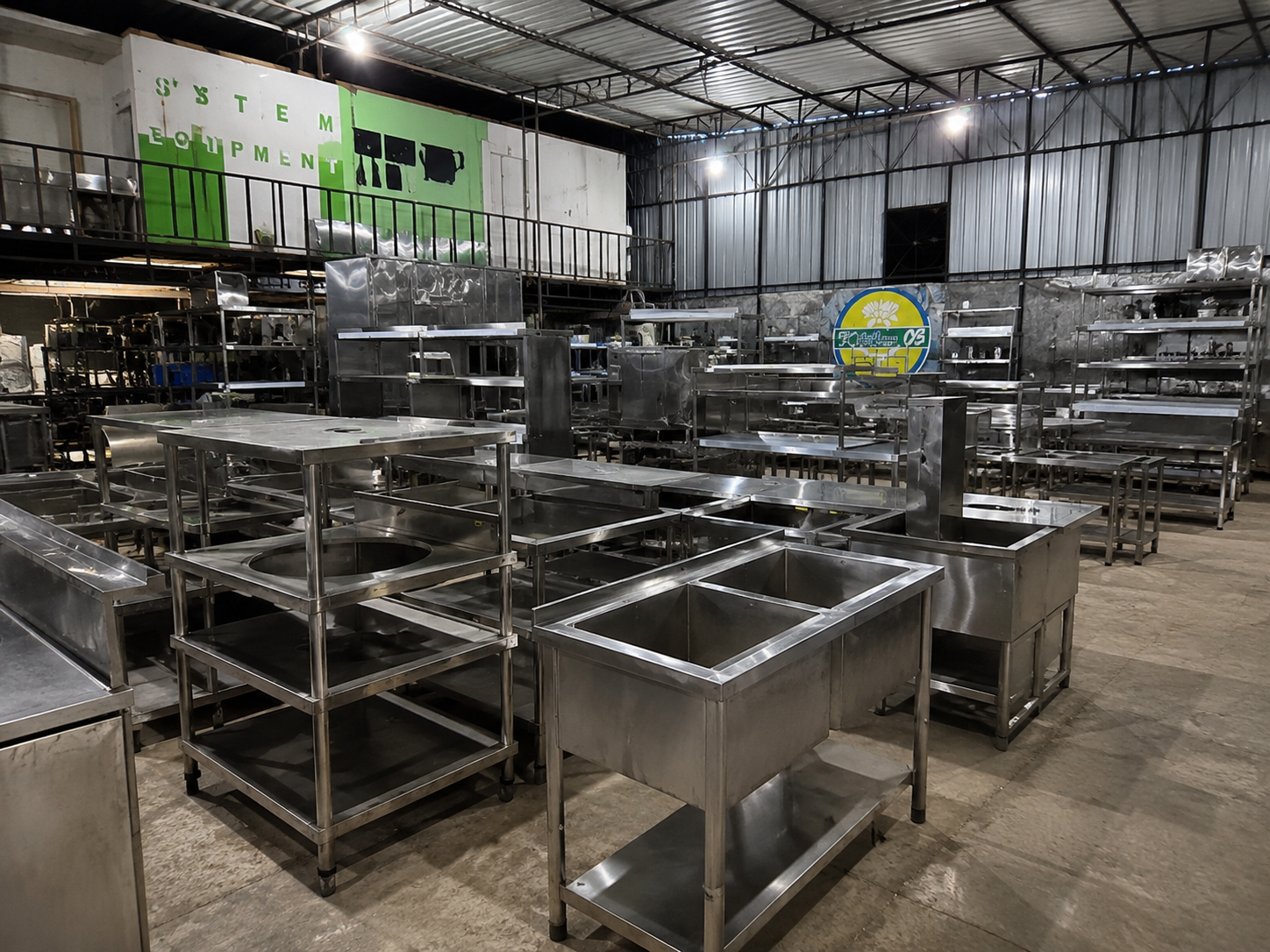 Jual peralatan restoran kitchen freezer dan kasir POS bekas
